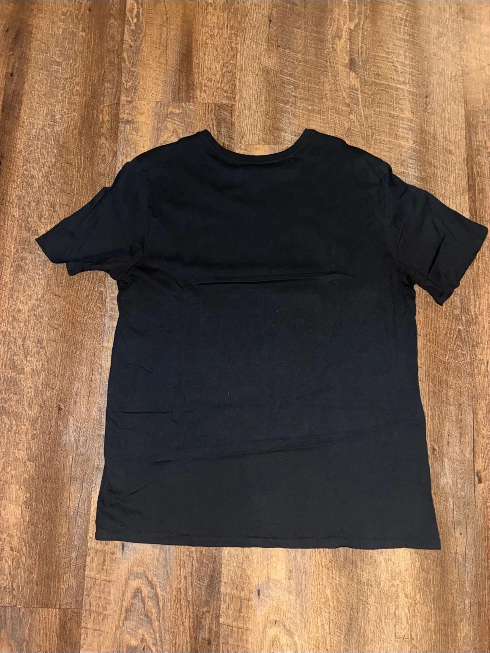 Jordan Black T-Shirt with Blue Basketball Graphic